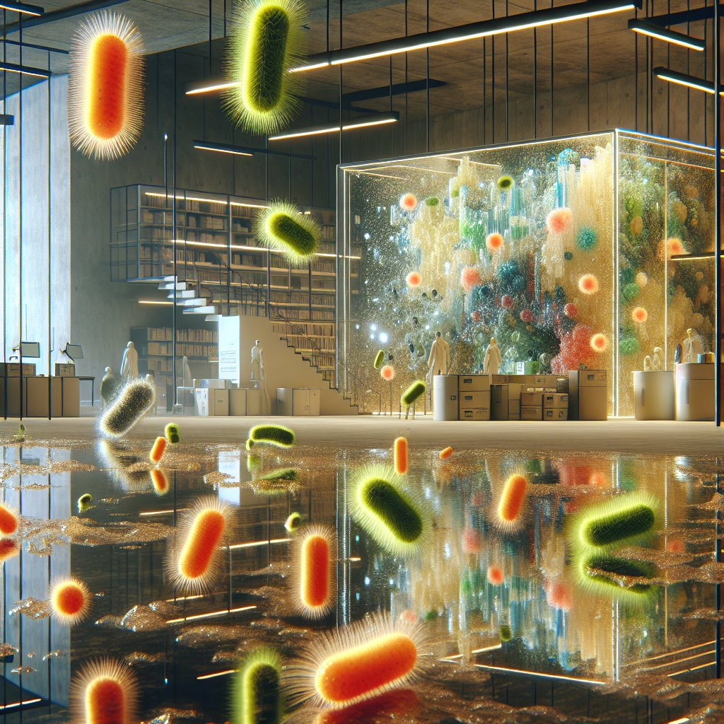 Микробы как строители будущего: как биотехнологии меняют атмосферу наших домов