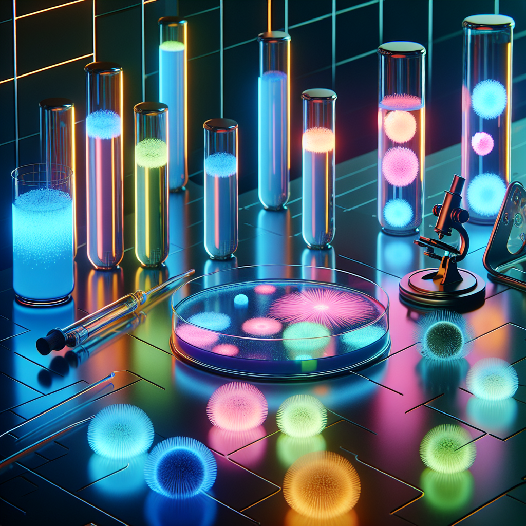 Микробный импрессионизм: как художники используют живые бактерии для создания уникальных картин